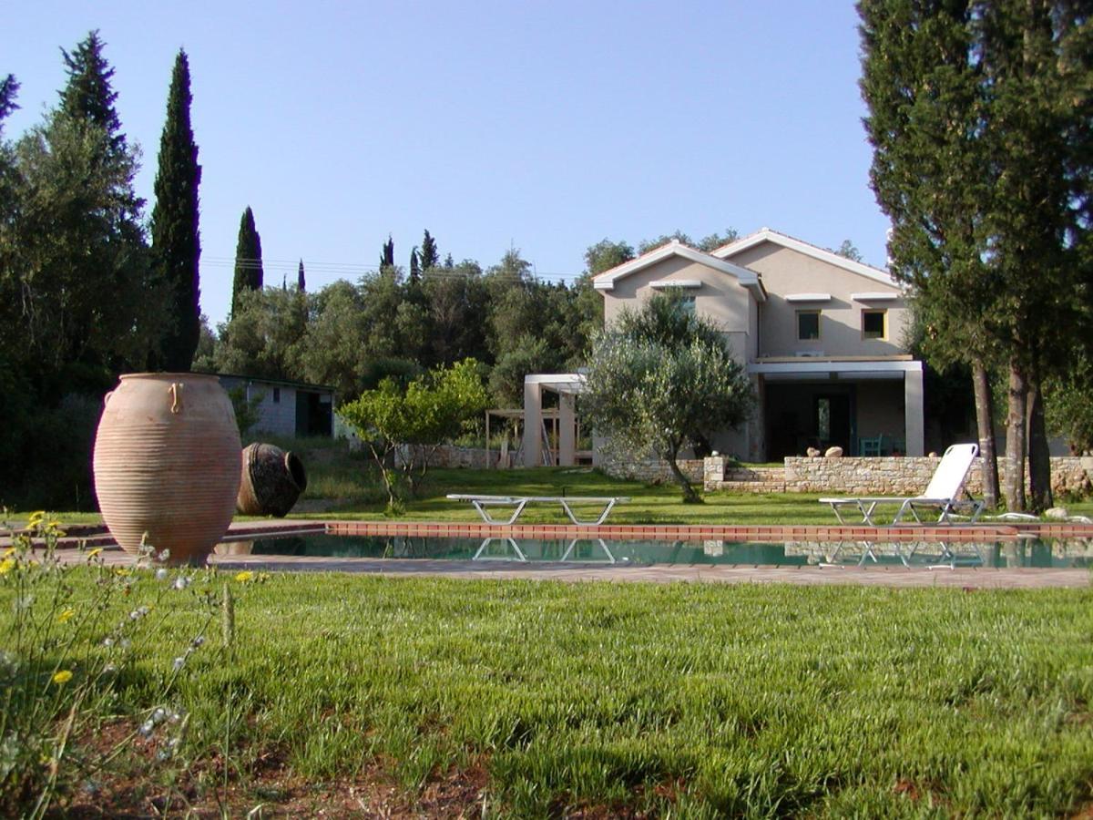 Villa Lithia Áno Korakiána エクステリア 写真