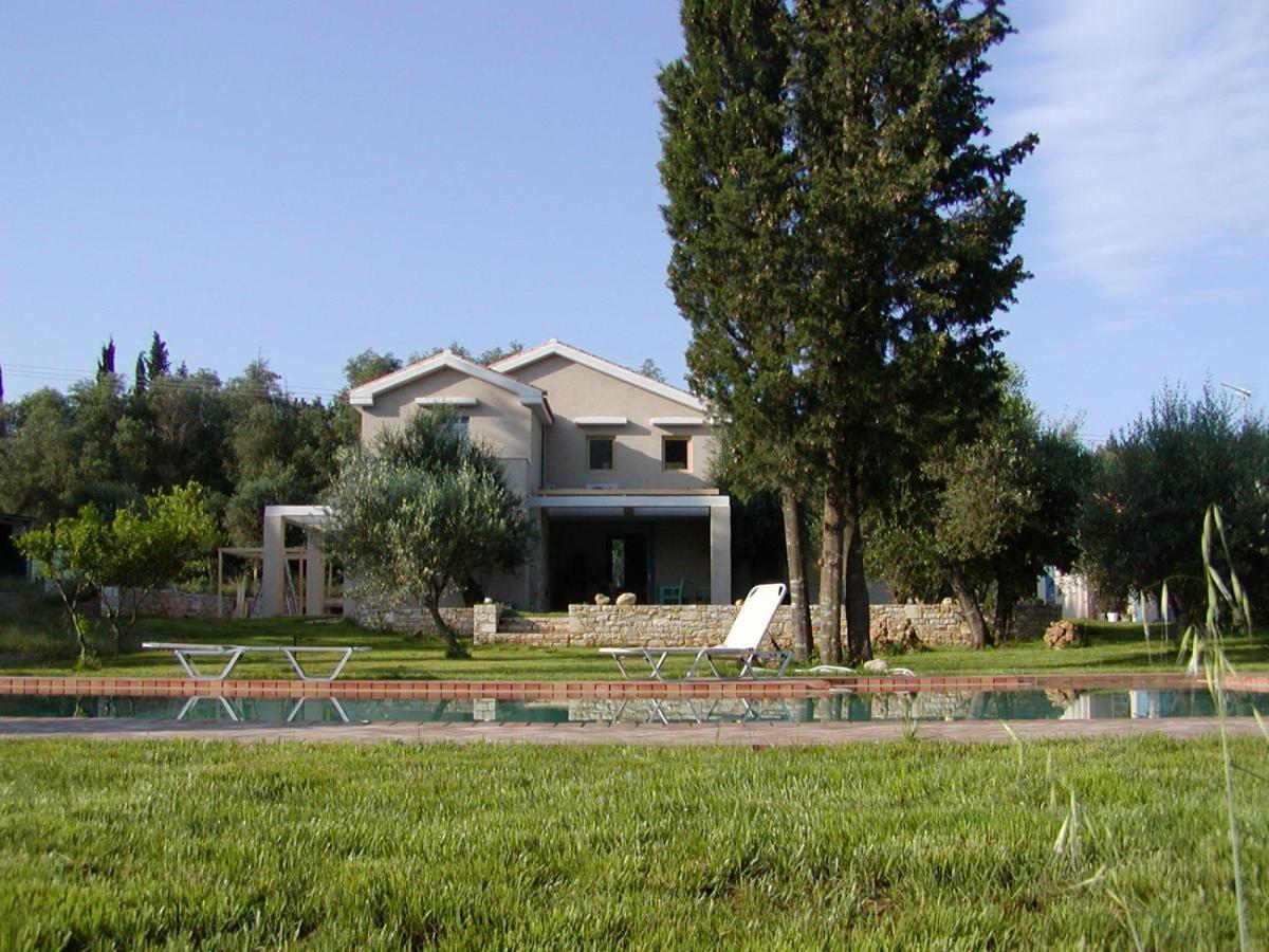 Villa Lithia Áno Korakiána エクステリア 写真