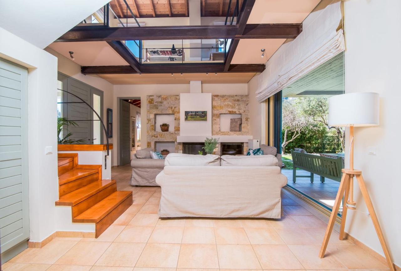 Villa Lithia Áno Korakiána エクステリア 写真