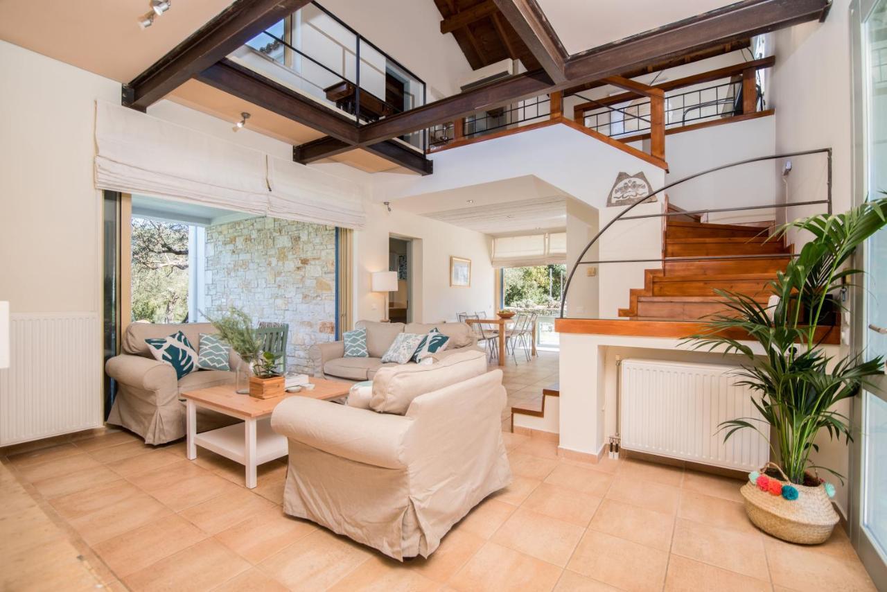 Villa Lithia Áno Korakiána エクステリア 写真