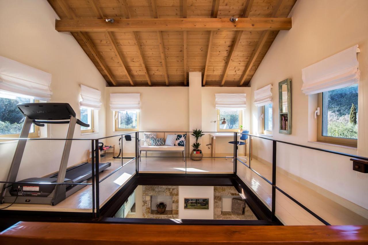 Villa Lithia Áno Korakiána エクステリア 写真