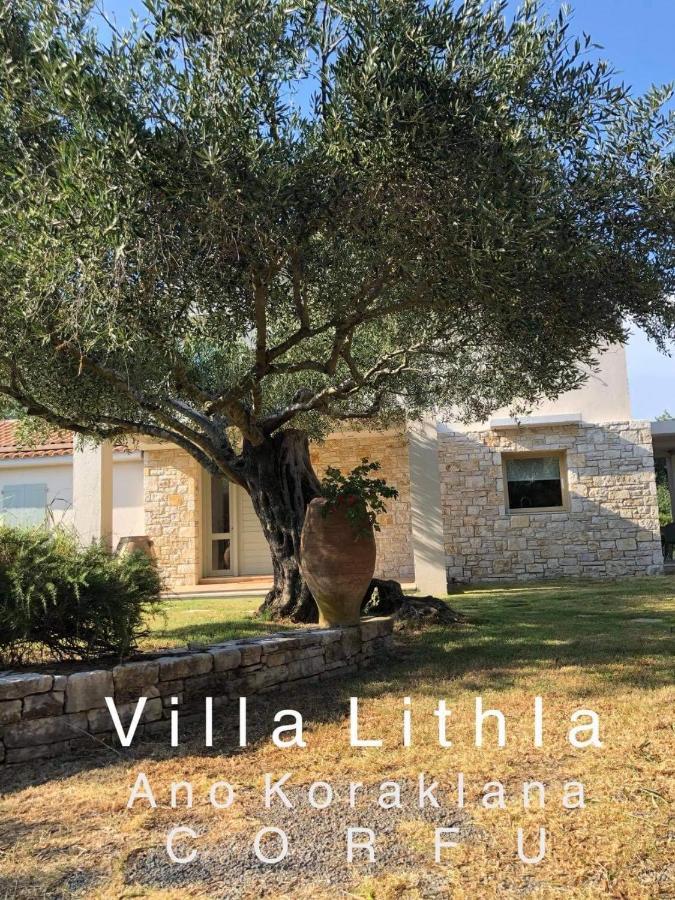 Villa Lithia Áno Korakiána エクステリア 写真